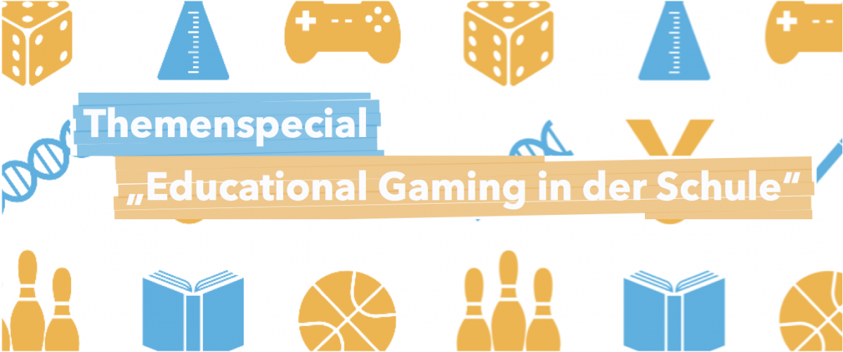 Banner Themenspecial Educational Gaming in der Schule