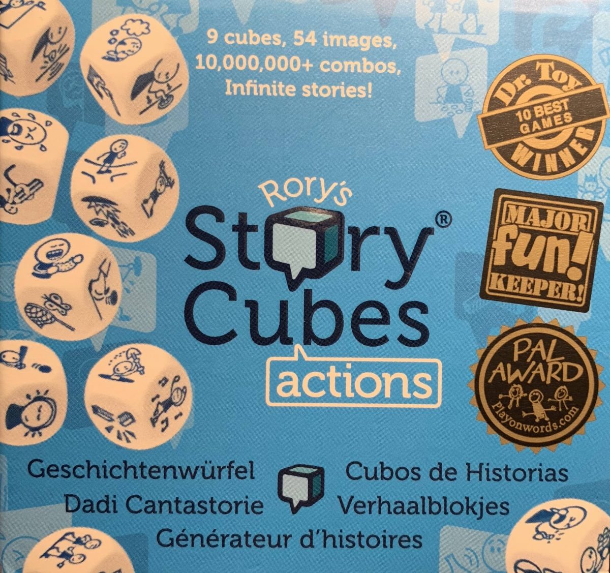 Story Cubes Verpackung